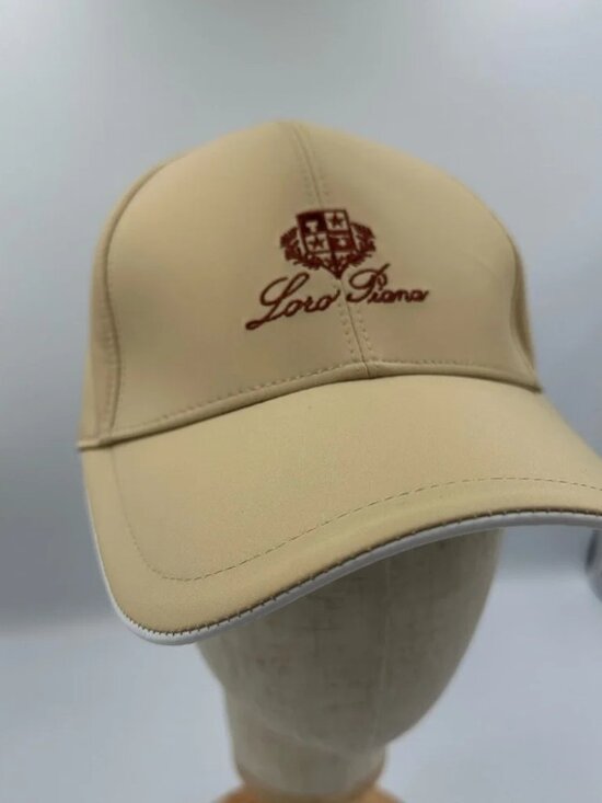Loro Piana Storm System Cashmere Baseball Cap Beige Luxury Italy main image 7